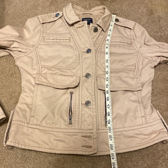 American Eagle Pale Pink Jacket - Picture 7 of 9